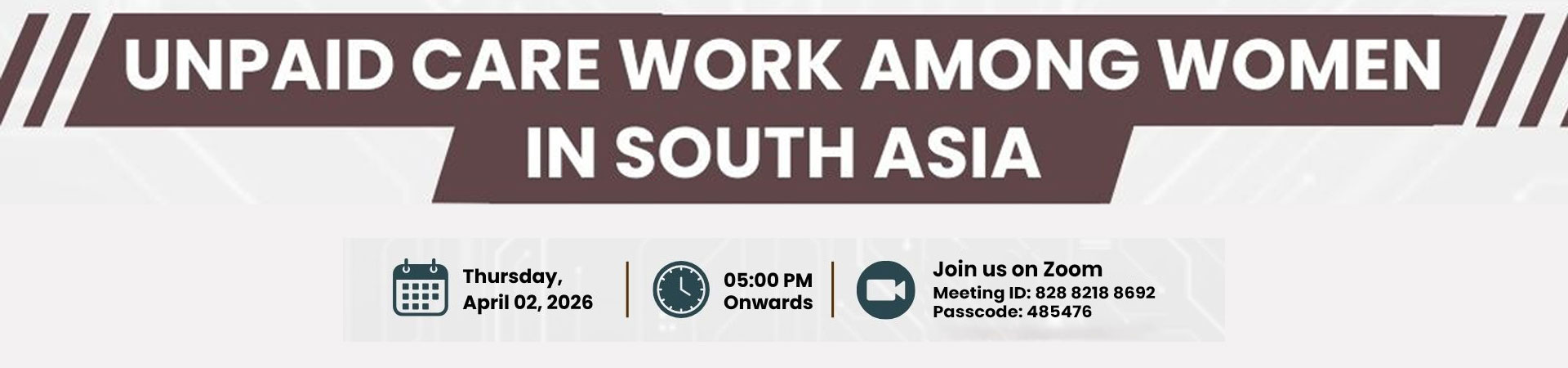 Unpaid Care Work Among Women in South Asia